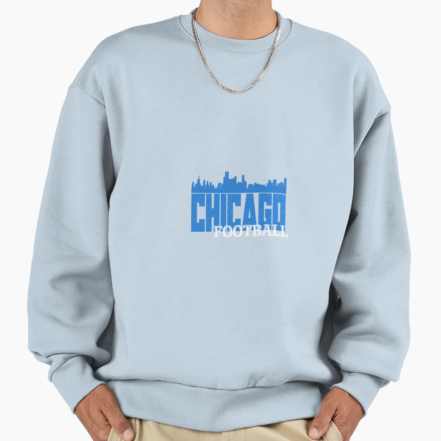 Football Sweatshirt - Minimalist Print for Adults - T-Shirt, Sweatshirt, Hoodie