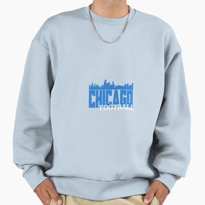 Football Sweatshirt - Minimalist Print for Adults - T-Shirt, Sweatshirt, Hoodie