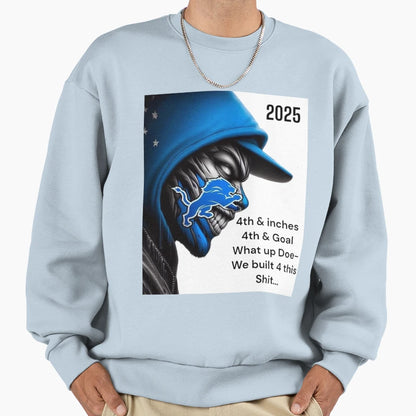 Detriot Lions Mask Up 2025 Sweatshirt - Casual Everyday Wear Men Women - T-Shirt, Sweatshirt, Hoodie