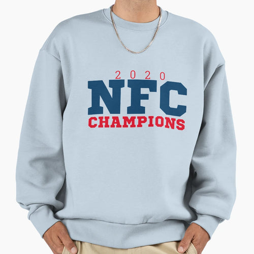 Nfl Nfc Champions Tampa Bay Sweatshirt - Aesthetic Graphic Men Women - T-Shirt, Sweatshirt, Hoodie