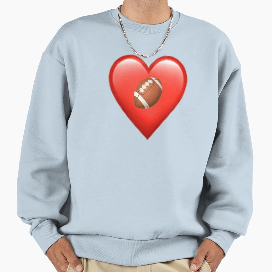 Football Lover Sweatshirt - Minimalist Print Unisex - T-Shirt, Sweatshirt, Hoodie
