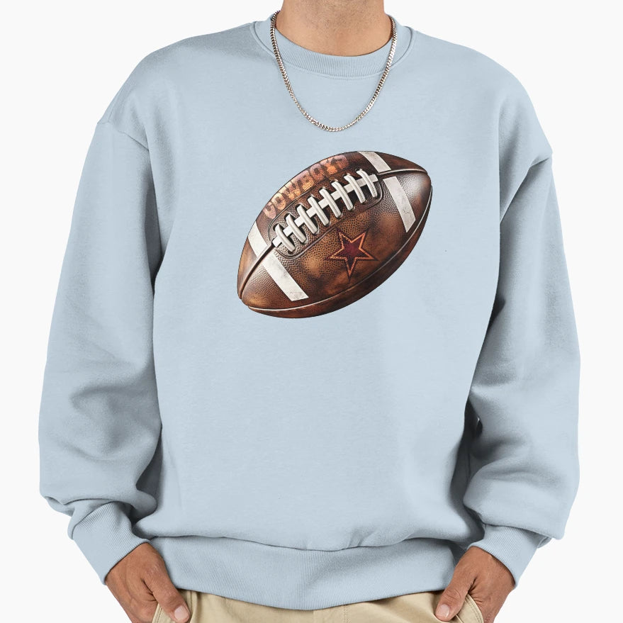 Dallas Cowboys Football Sweatshirt - Graphic Print for Adults - T-Shirt, Sweatshirt, Hoodie