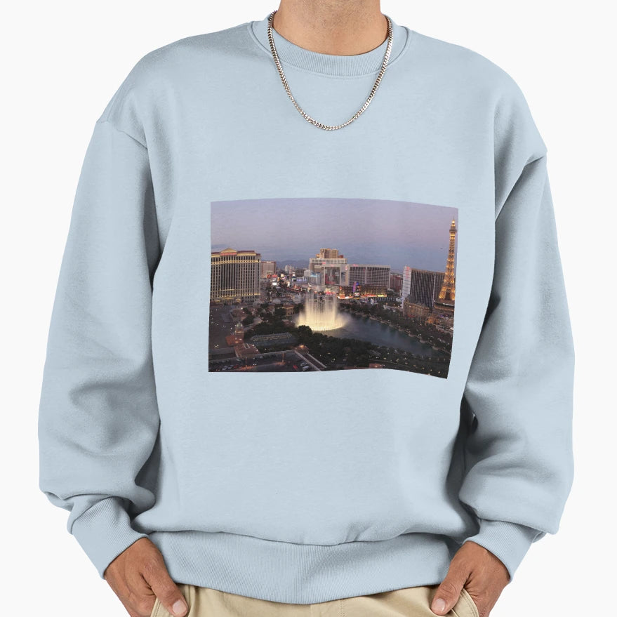 Las Vegas Sweatshirt - Aesthetic Graphic for Adults - T-Shirt, Sweatshirt, Hoodie