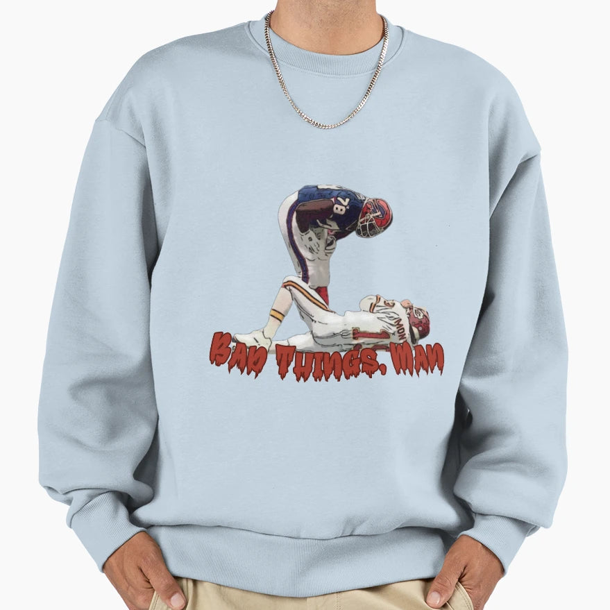 Bruce Smith Sweatshirt - Casual Everyday Wear Men Women - T-Shirt, Sweatshirt, Hoodie