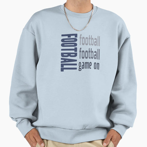 Football Game Sweatshirt - Graphic Print Men Women - T-Shirt, Sweatshirt, Hoodie