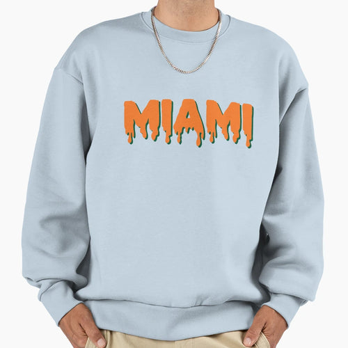 University Miami Sweatshirt - Fun Novelty Design Men Women - T-Shirt, Sweatshirt, Hoodie