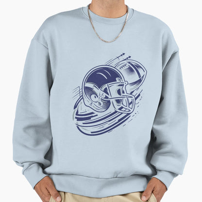 American Football Simple Sweatshirt - Unique Graphic Unisex - T-Shirt, Sweatshirt, Hoodie