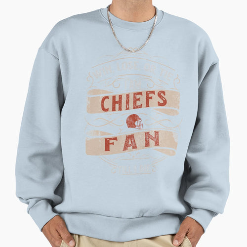 Kansas City Chiefs Fan Sweatshirt - Unique Graphic Unisex - T-Shirt, Sweatshirt, Hoodie