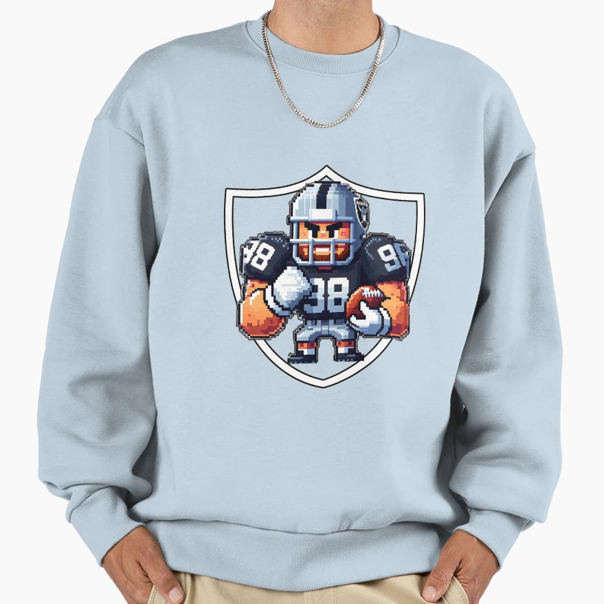 Tecmo Maxx Shield Sweatshirt - Novelty Apparel Men Women - T-Shirt, Sweatshirt, Hoodie
