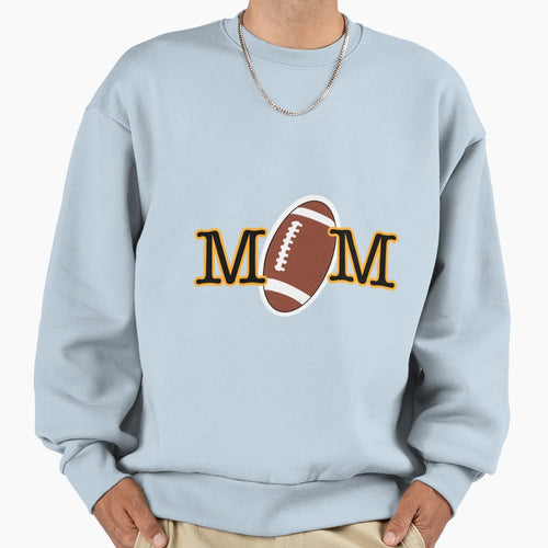 Football Mom Sweatshirt - Graphic Print Men Women - T-Shirt, Sweatshirt, Hoodie