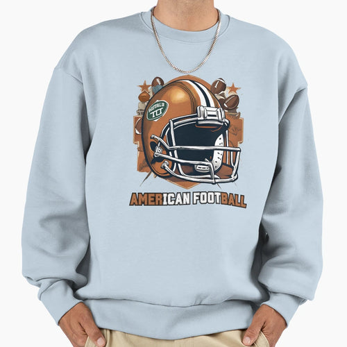 American Football Illustration Sweatshirt - Novelty Apparel Men Women - T-Shirt, Sweatshirt, Hoodie