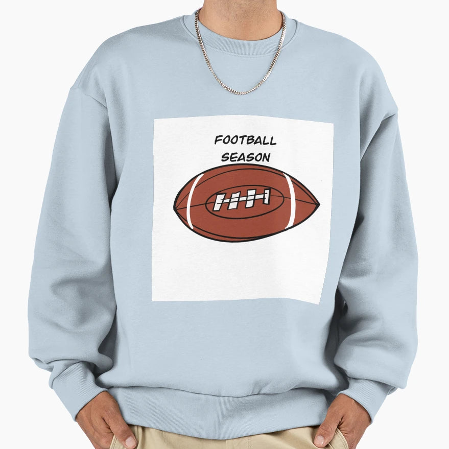 Football Season Sweatshirt - Aesthetic Graphic for Adults - T-Shirt, Sweatshirt, Hoodie