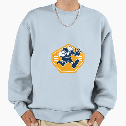 American Football Running Back Sweatshirt - Fun Novelty Design Unisex - T-Shirt, Sweatshirt, Hoodie