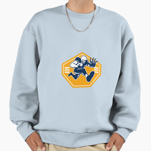 American Football Running Back Sweatshirt - Fun Novelty Design Unisex - T-Shirt, Sweatshirt, Hoodie