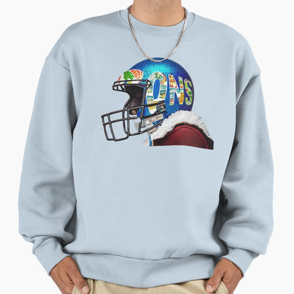 Helmet Miami Dolphins American Football Sweatshirt - Trendy Graphic Unisex - T-Shirt, Sweatshirt, Hoodie