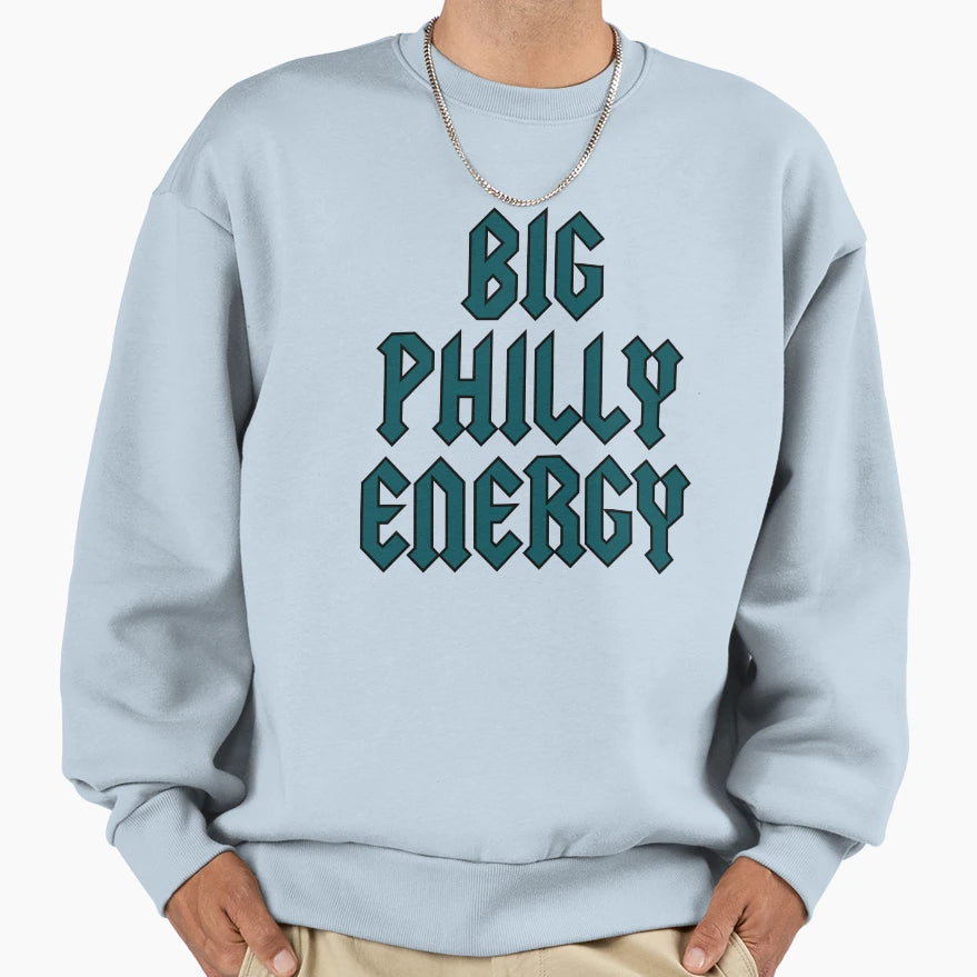 Big Philly Engery Dark Green Sweatshirt - Casual Everyday Wear Men Women - T-Shirt, Sweatshirt, Hoodie