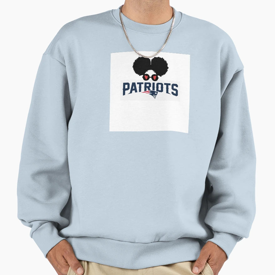 Pom Pom Patriots Fan Sweatshirt - Custom Art Print Unisex - T-Shirt, Sweatshirt, Hoodie