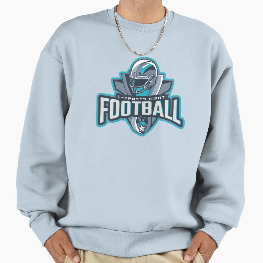 Esports Night Football Essence Life Sweatshirt - Unique Graphic for Adults - T-Shirt, Sweatshirt, Hoodie