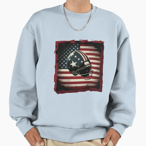 American Football Background American Sweatshirt - Unique Graphic Unisex - T-Shirt, Sweatshirt, Hoodie