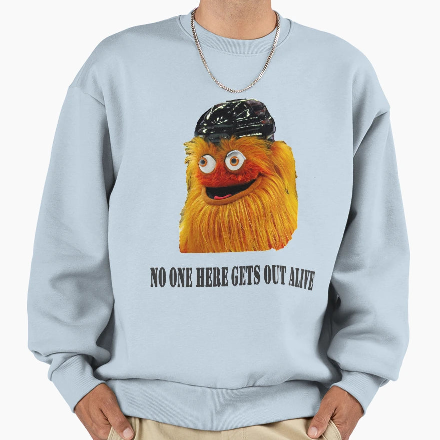 Philadelphias Gritty Mascot Sweatshirt - Unique Graphic Unisex - T-Shirt, Sweatshirt, Hoodie