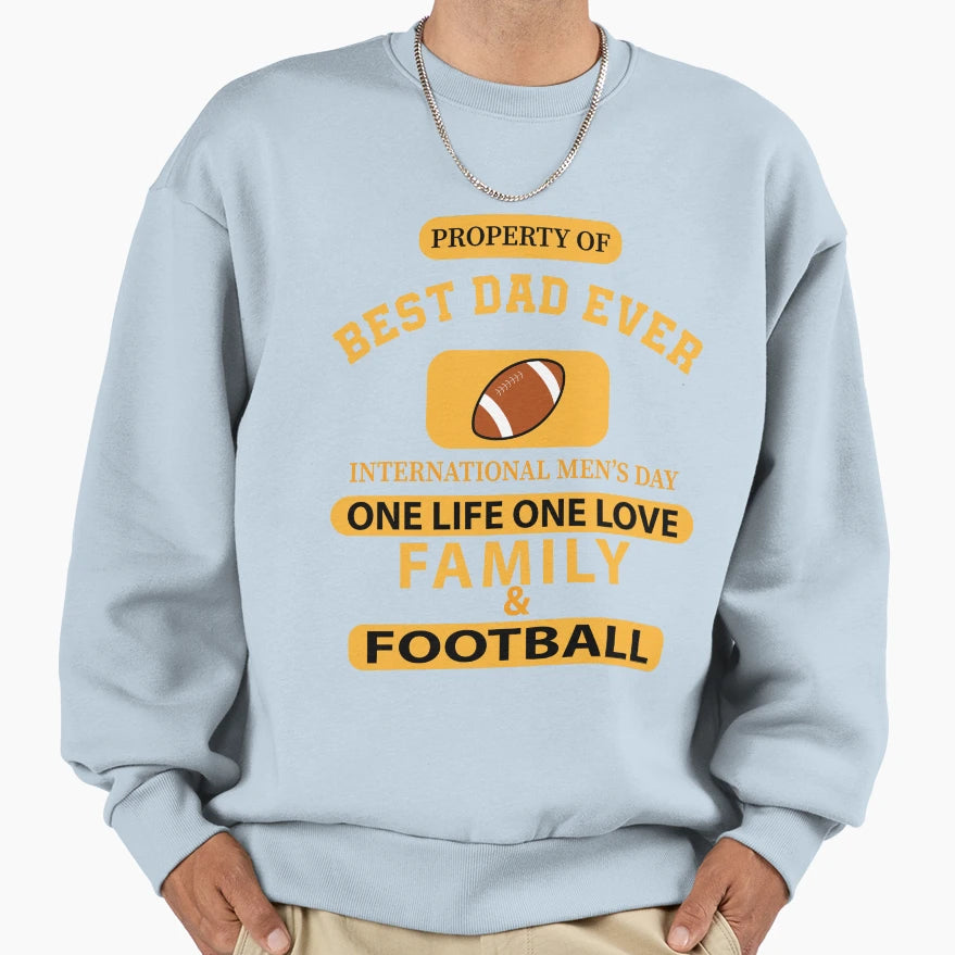 Best Dad Ever International Mes Sweatshirt - Streetwear Style Men Women - T-Shirt, Sweatshirt, Hoodie
