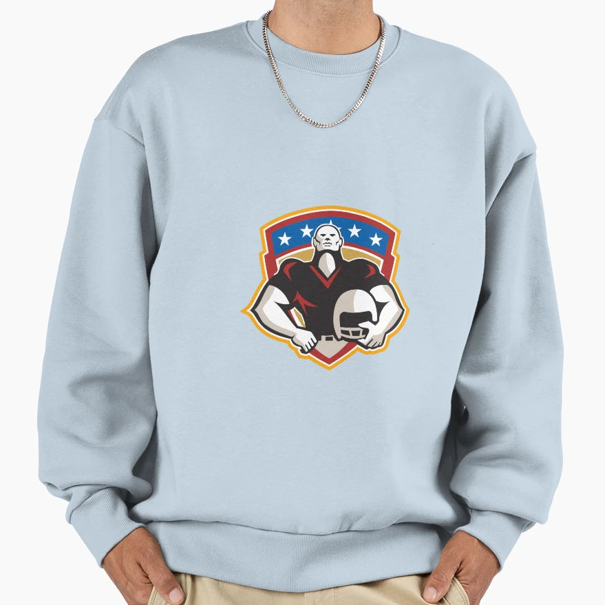 American Football Tackle Sweatshirt - Aesthetic Graphic for Adults - T-Shirt, Sweatshirt, Hoodie