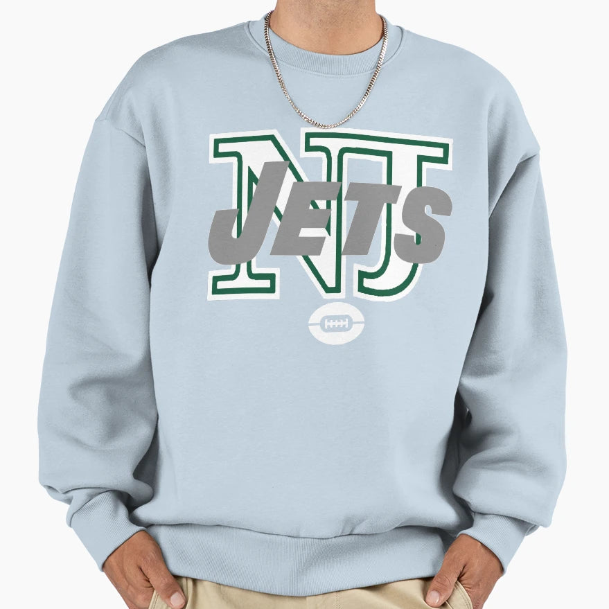 Nj Jets Sweatshirt - Streetwear Style for Adults - T-Shirt, Sweatshirt, Hoodie