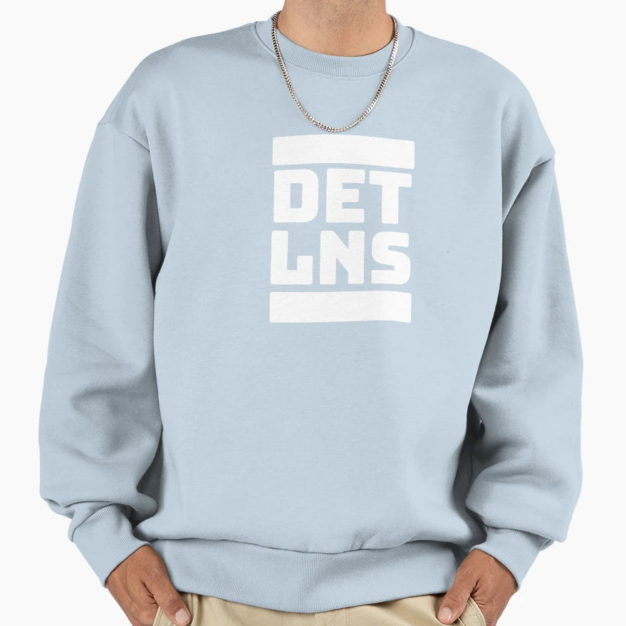 Nfl Detroit Lions Sweatshirt - Minimalist Print Unisex - T-Shirt, Sweatshirt, Hoodie
