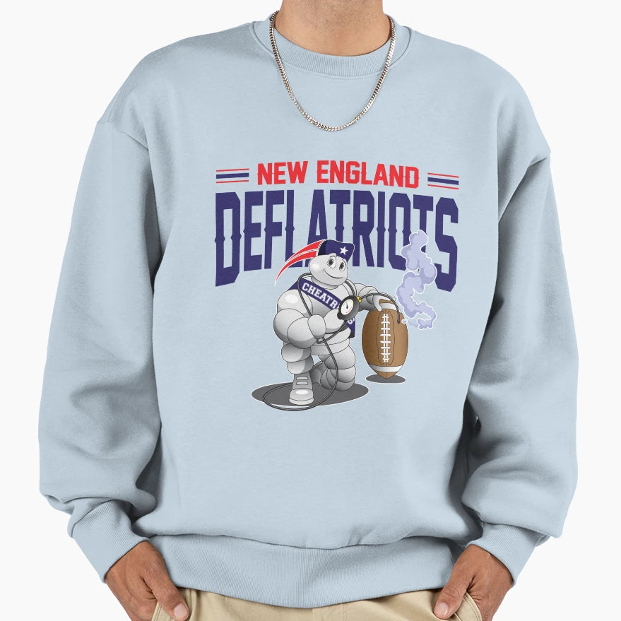 Deflatriots Sweatshirt - Streetwear Style Men Women - T-Shirt, Sweatshirt, Hoodie