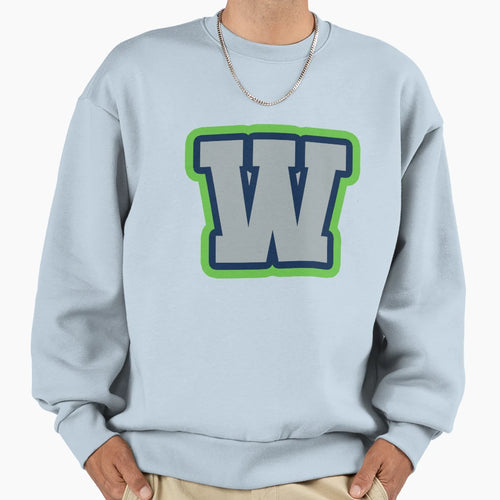 Hawks W Sweatshirt - Trendy Graphic Men Women - T-Shirt, Sweatshirt, Hoodie