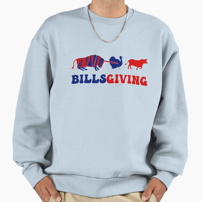 Billsgiving Chicken Thanksgiving Sweatshirt - Aesthetic Graphic Unisex - T-Shirt, Sweatshirt, Hoodie