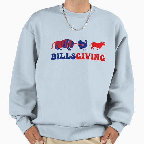 Billsgiving Chicken Thanksgiving Sweatshirt - Aesthetic Graphic Unisex - T-Shirt, Sweatshirt, Hoodie