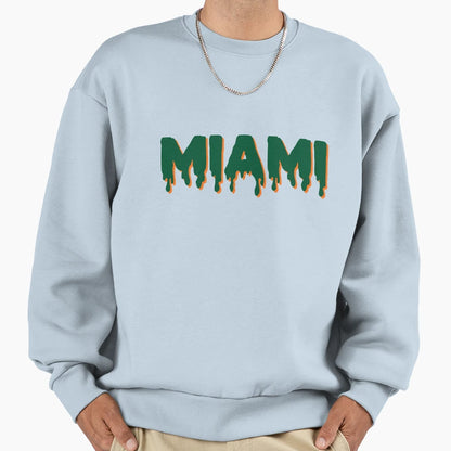 University Miami Sweatshirt - Casual Everyday Wear Men Women - T-Shirt, Sweatshirt, Hoodie