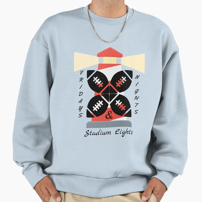 Friday Night Stadium Lights Sweatshirt - Unique Graphic Men Women - T-Shirt, Sweatshirt, Hoodie