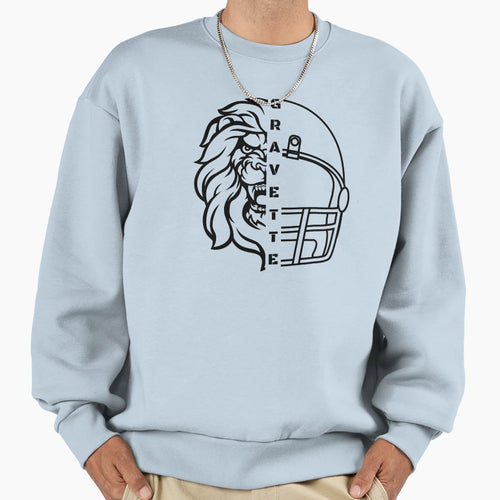 Gravette Football Sweatshirt - Casual Everyday Wear Men Women - T-Shirt, Sweatshirt, Hoodie
