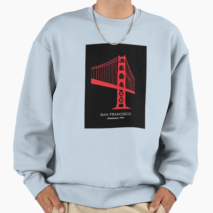 San Francisco Sweatshirt - Graphic Print for Adults - T-Shirt, Sweatshirt, Hoodie