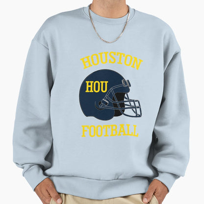 Houston Football And T-Shirt - Fun Novelty Design Unisex - T-Shirt, Sweatshirt, Hoodie