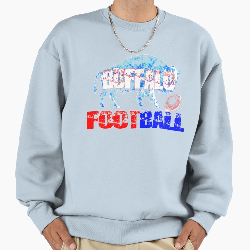 Buffalo Football Gift Friend T-Shirt - Casual Everyday Wear for Adults - T-Shirt, Sweatshirt, Hoodie