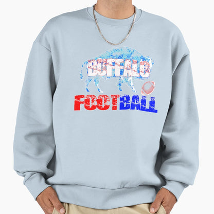 Buffalo Football Gift Friend T-Shirt - Casual Everyday Wear for Adults - T-Shirt, Sweatshirt, Hoodie