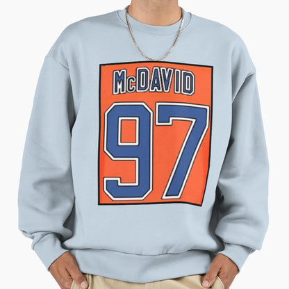 Connor Mcdavid Sweatshirt - Custom Art Print for Adults - T-Shirt, Sweatshirt, Hoodie