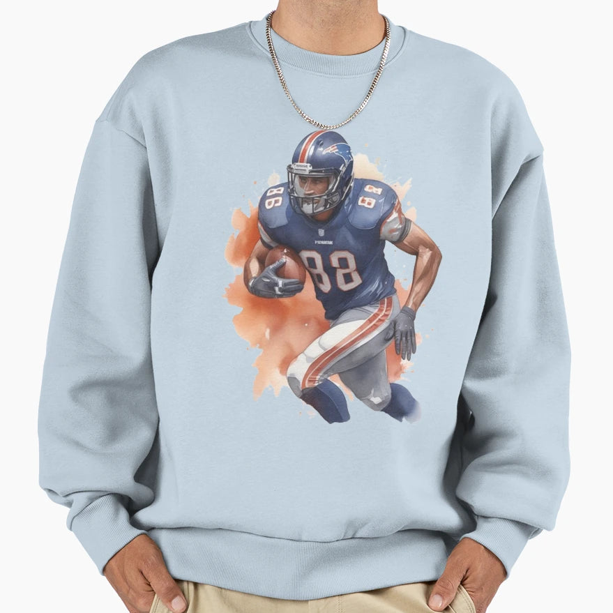 American Football Player Sweatshirt - Fun Novelty Design Men Women - T-Shirt, Sweatshirt, Hoodie