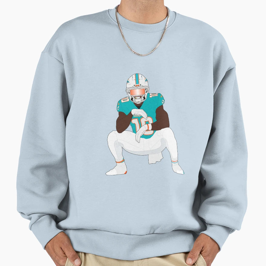 TH Dolphins Sweatshirt - Trendy Graphic Unisex - T-Shirt, Sweatshirt, Hoodie