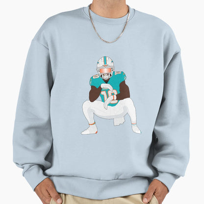 TH Dolphins Sweatshirt - Trendy Graphic Unisex - T-Shirt, Sweatshirt, Hoodie