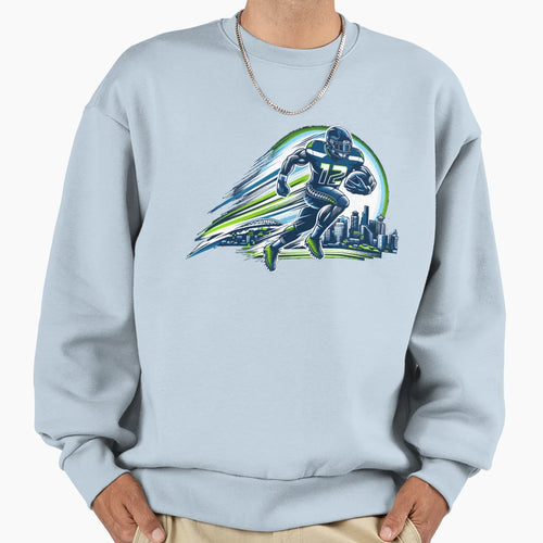 Seattle Football Sweatshirt - Unique Graphic Unisex - T-Shirt, Sweatshirt, Hoodie