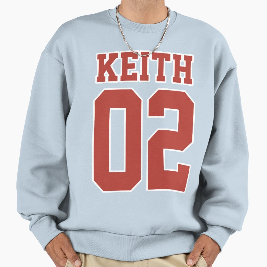 Keith Sport Jersey Sweatshirt - Aesthetic Graphic for Adults - T-Shirt, Sweatshirt, Hoodie
