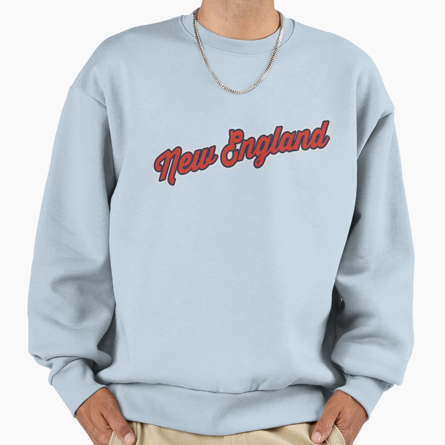 New England Script Sweatshirt - Aesthetic Graphic Unisex - T-Shirt, Sweatshirt, Hoodie