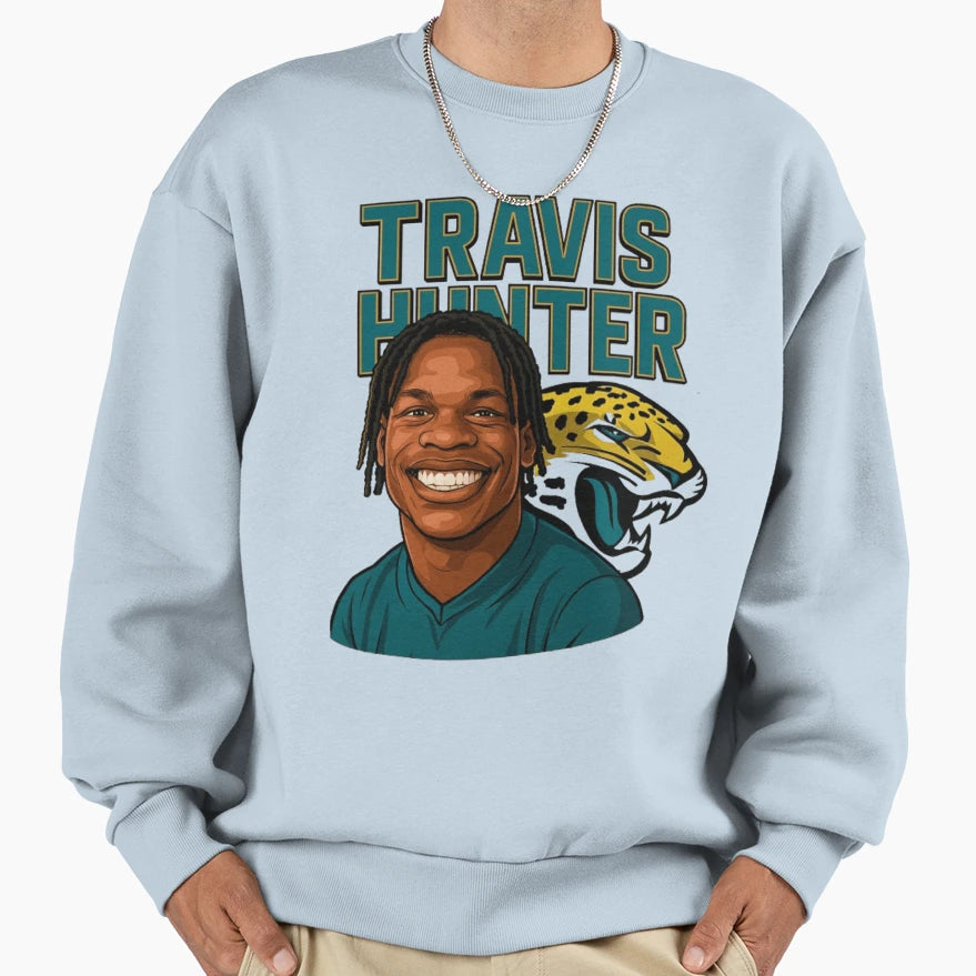 Travis Hunter Sweatshirt - Aesthetic Graphic Unisex - T-Shirt, Sweatshirt, Hoodie
