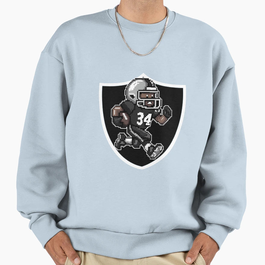 Tecmo Bo Shield Sweatshirt - Fun Novelty Design Men Women - T-Shirt, Sweatshirt, Hoodie