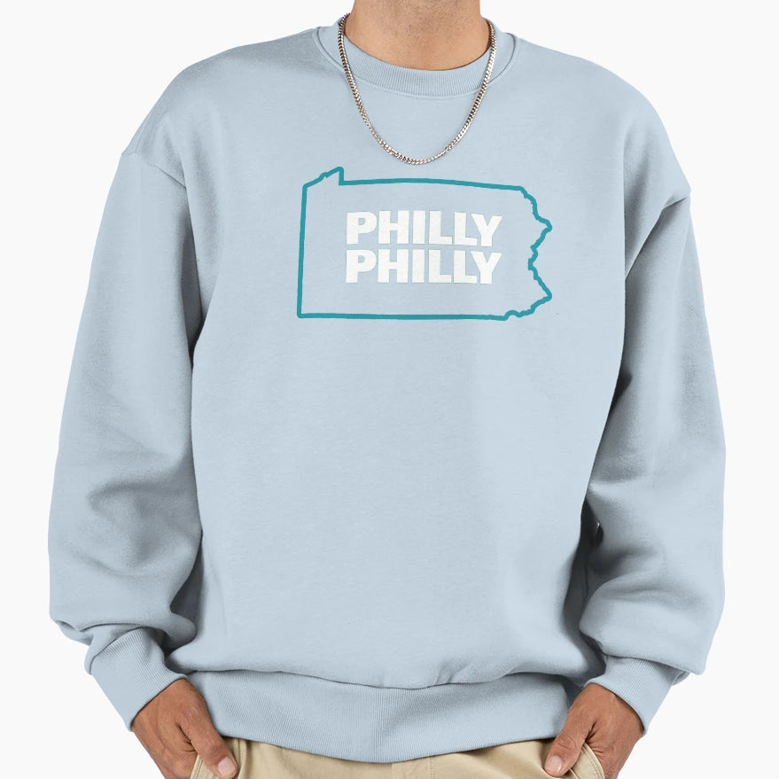 Philly Philly State Sweatshirt - Streetwear Style Unisex - T-Shirt, Sweatshirt, Hoodie