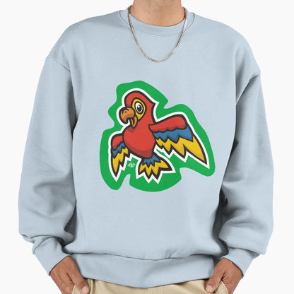 Little Parrot Sweatshirt - Custom Art Print Unisex - T-Shirt, Sweatshirt, Hoodie